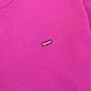SUPREME LONG-SLEEVE SMALL BOX LOGO COTTON T-SHIRT BRIGHT PURPLE L