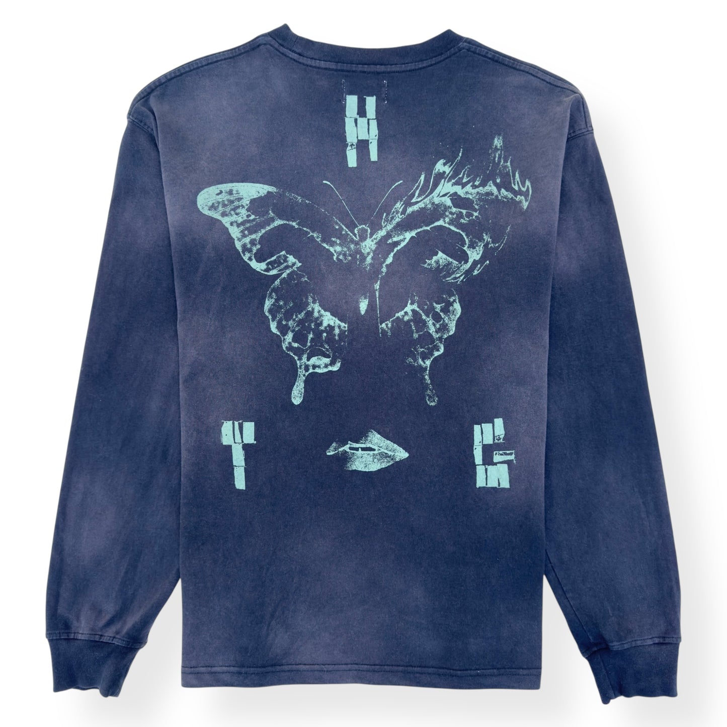 HONOR THE GIFT GRAPHIC LONG SLEEVE T-SHIRT FADED BLACK L