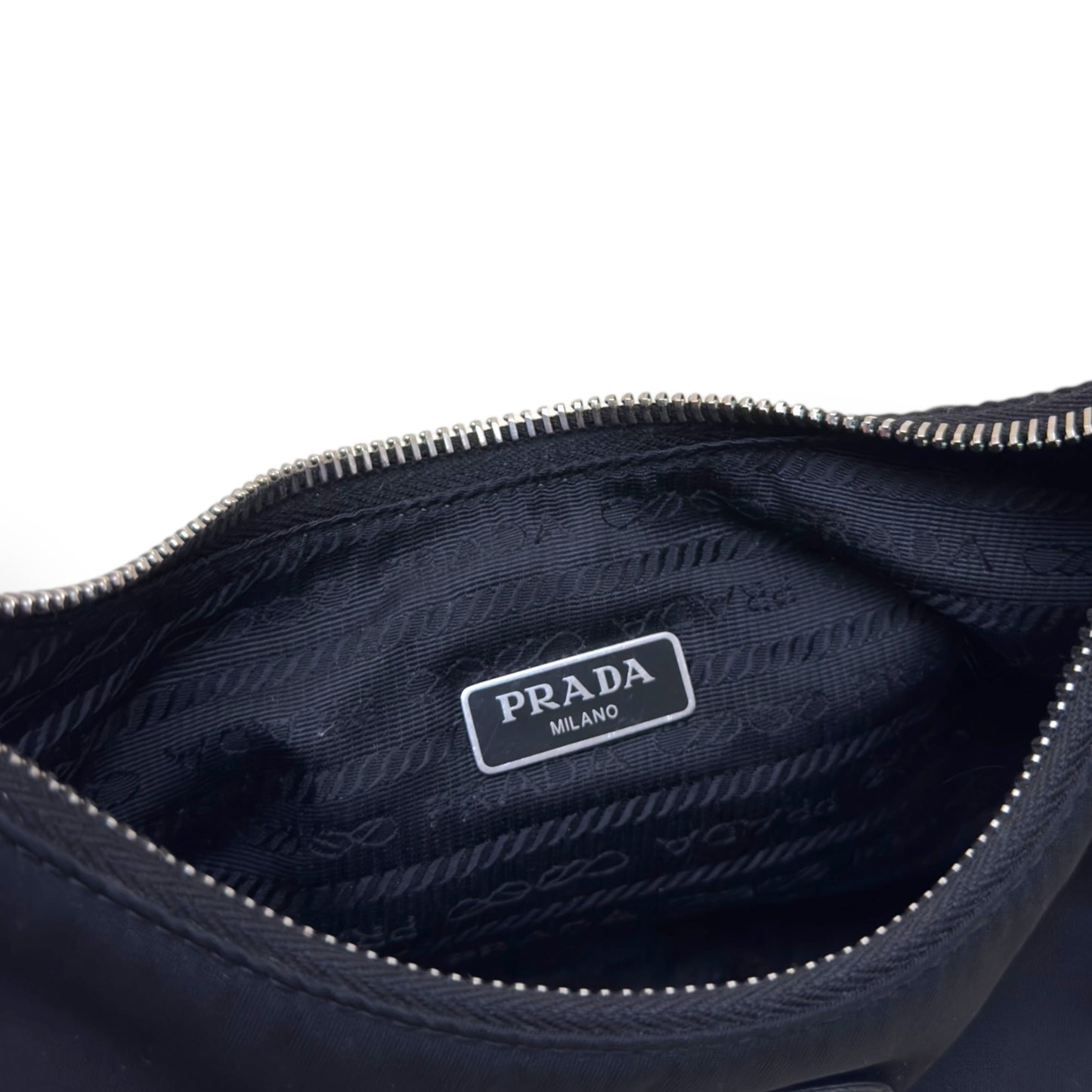 PRADA RE-EDITION 2005 RE-NYLON BAG BLACK S