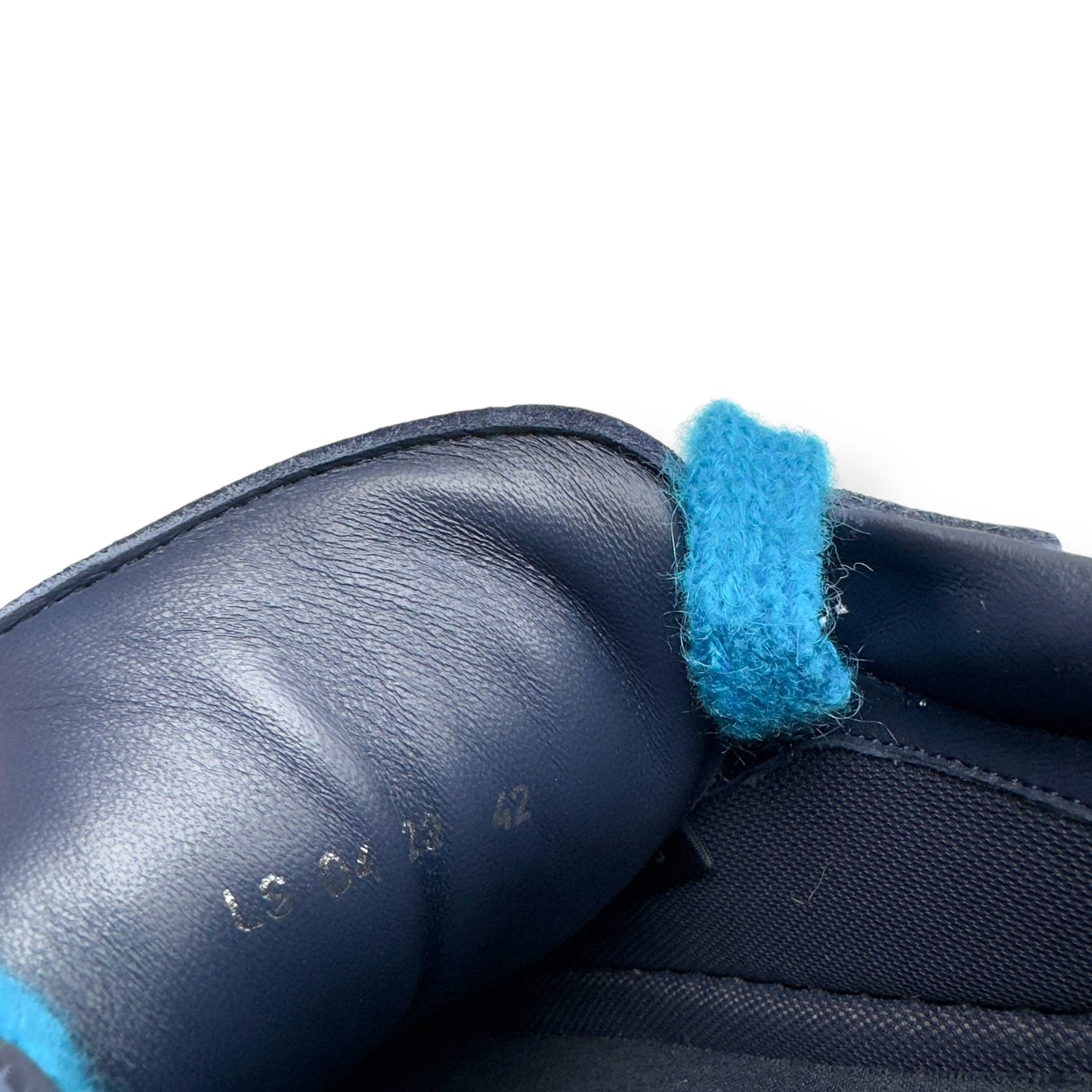 DIOR X DENIM TEARS B33 MOHAIR SNEAKER BLUE 42 / UK8