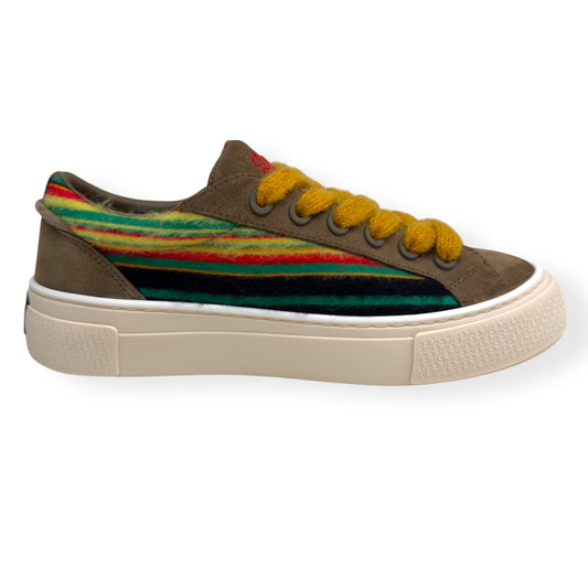 DIOR X DENIM TEARS B33 MOHAIR SNEAKER YELLOW 42 / UK8