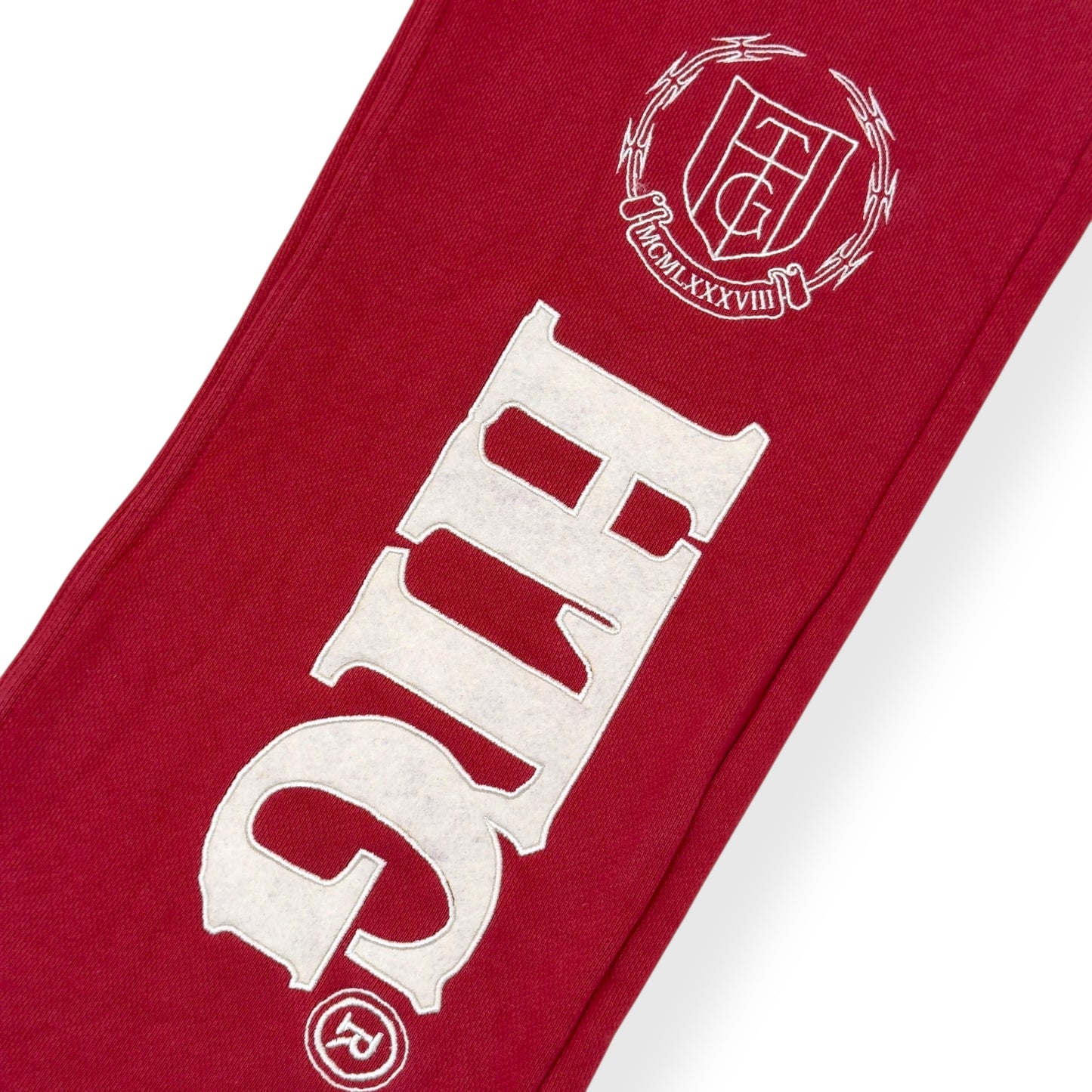 HONOR THE GIFT CLAY STUDIO SWEATPANTS RED L