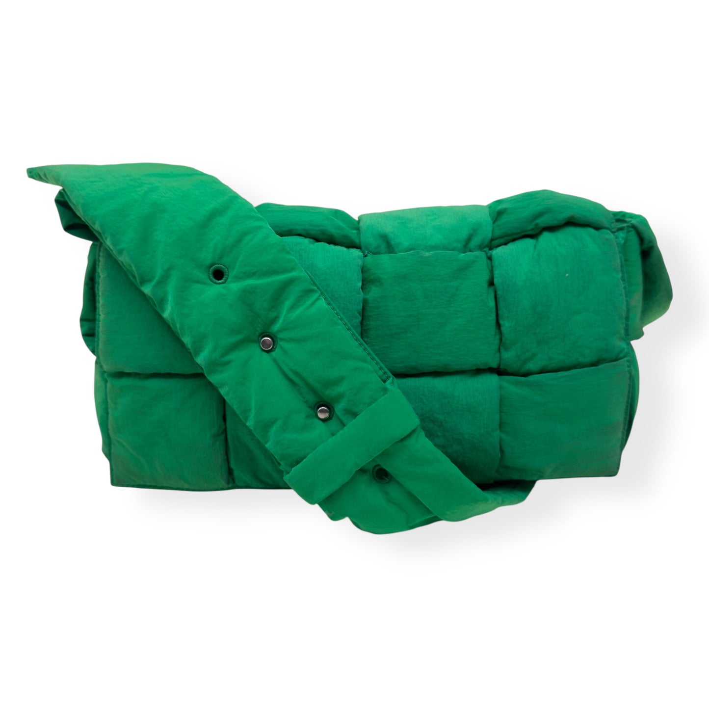 BOTTEGA VENETA PADDED CASSETTE BAG GREEN S