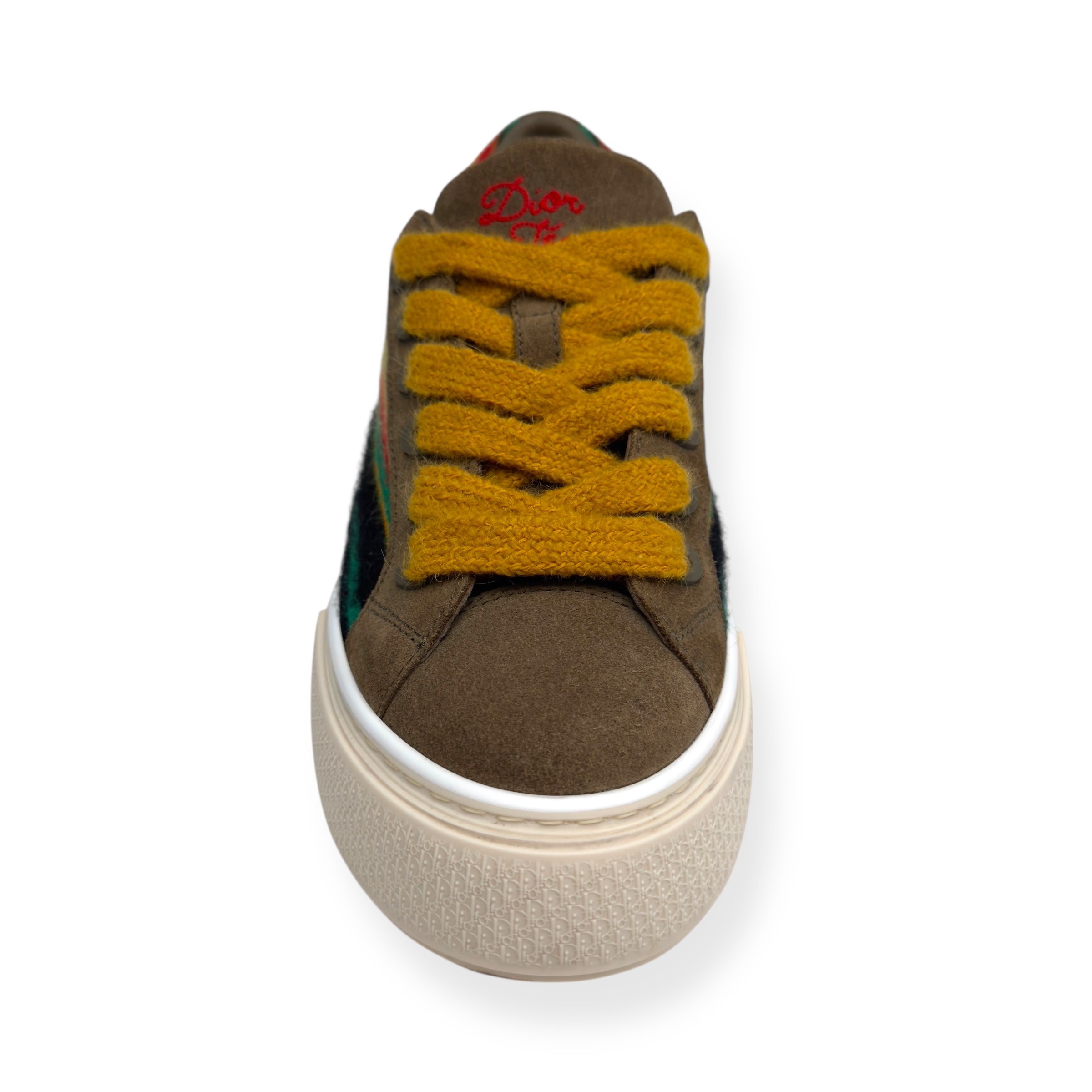 DIOR X DENIM TEARS B33 MOHAIR SNEAKER YELLOW 42 / UK8