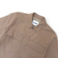 JIL SANDER SS25 FLAP POCKET SHIRT BEIGE 50 / L