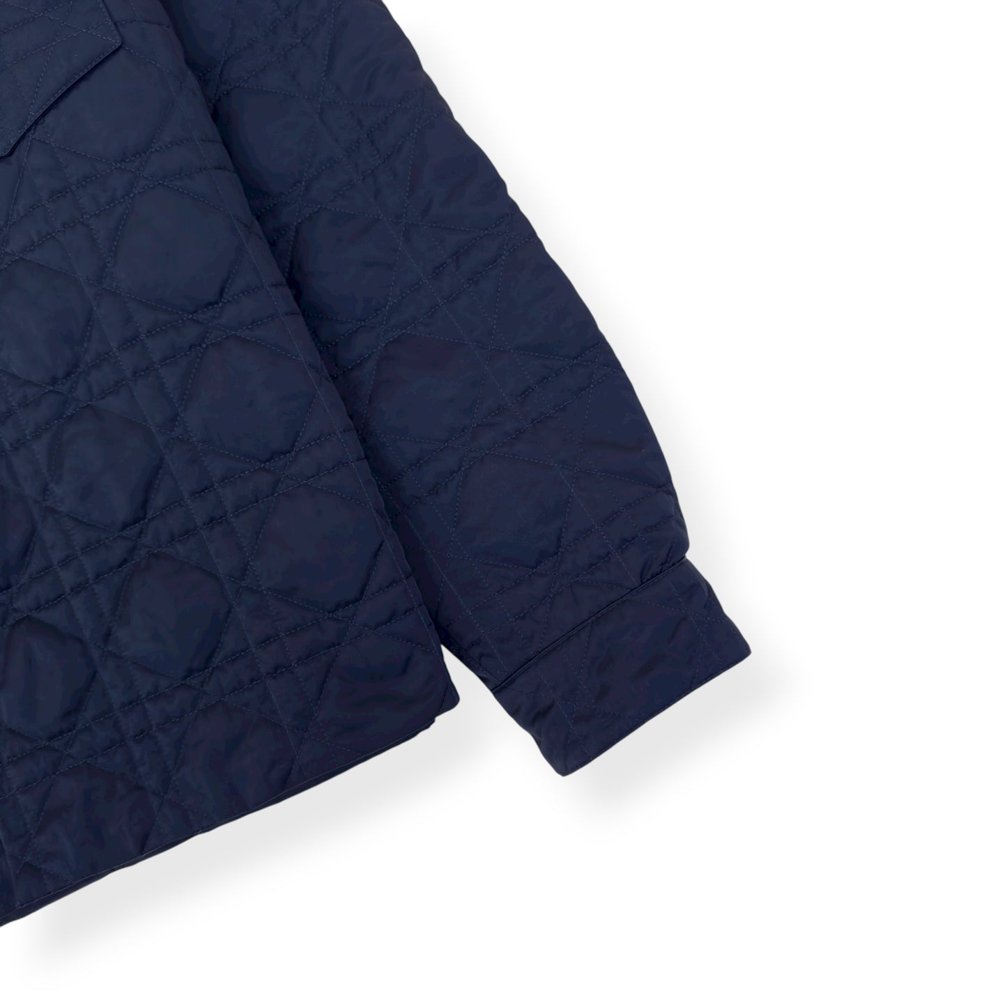 DIOR CANNAGE QUILTED OVERSHIRT JACKET BLACK 54 / XXL