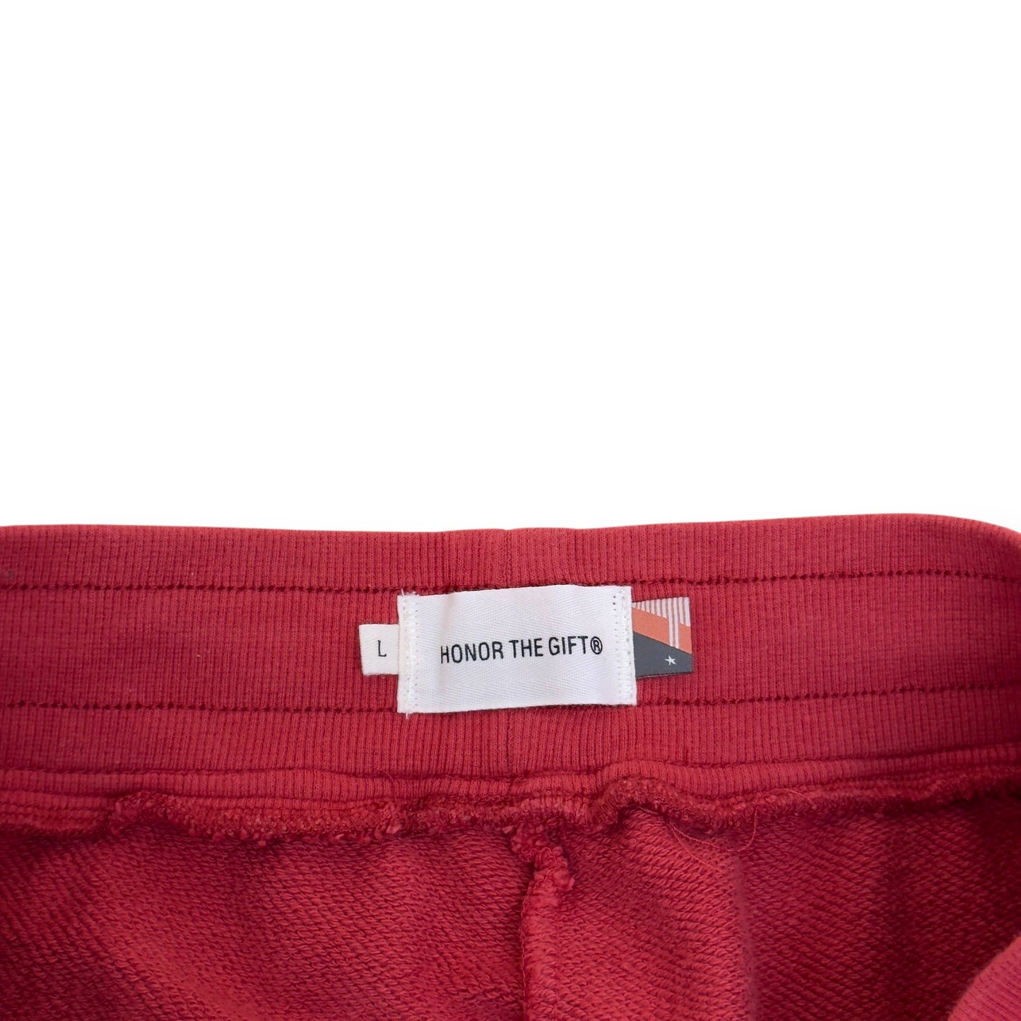 HONOR THE GIFT CLAY STUDIO SWEATPANTS RED L