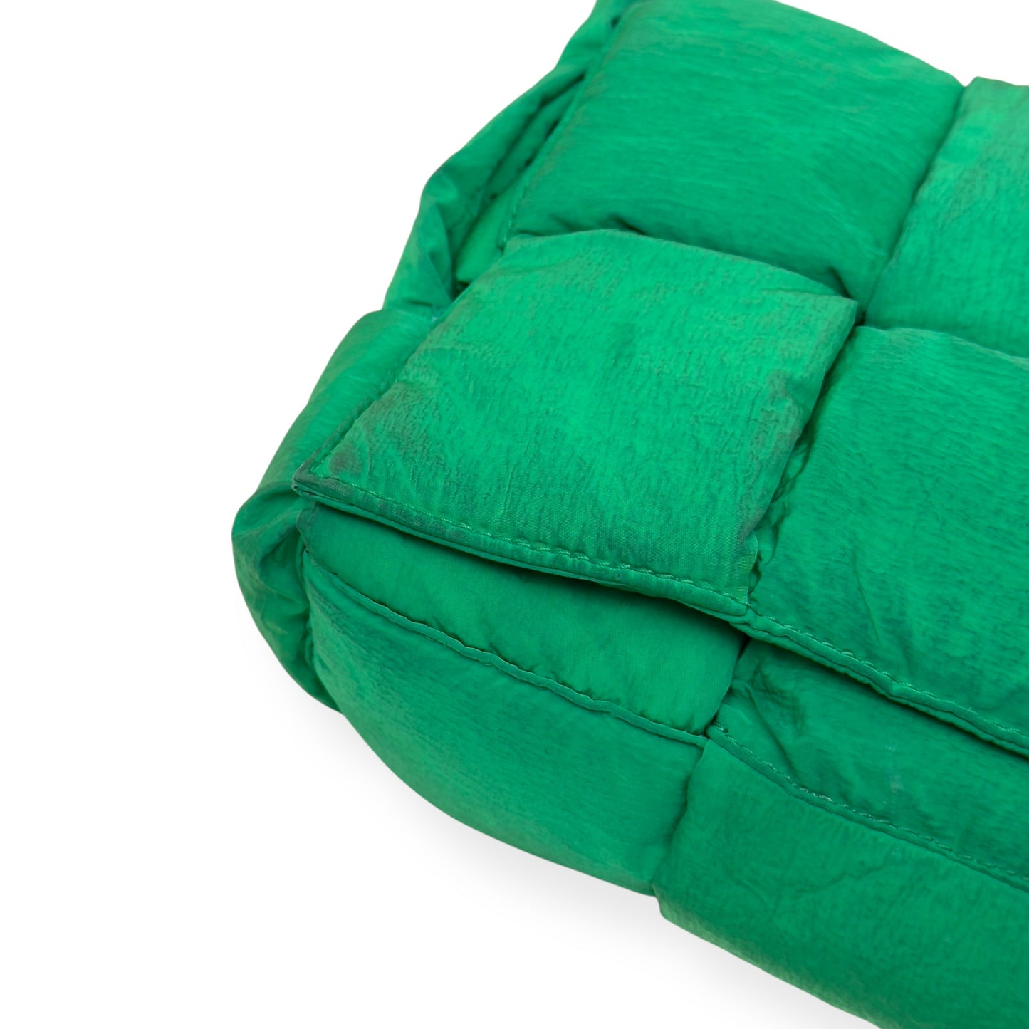 BOTTEGA VENETA PADDED CASSETTE BAG GREEN S