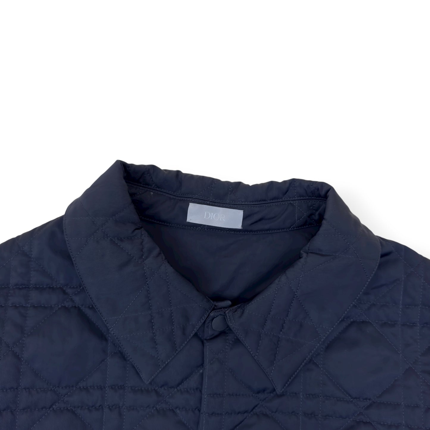DIOR CANNAGE QUILTED OVERSHIRT JACKET BLACK 54 / XXL