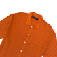 LOUIS VUITTON MONOGRAM POINTELLE COTTON SHIRT LUXURY ORANGE XL