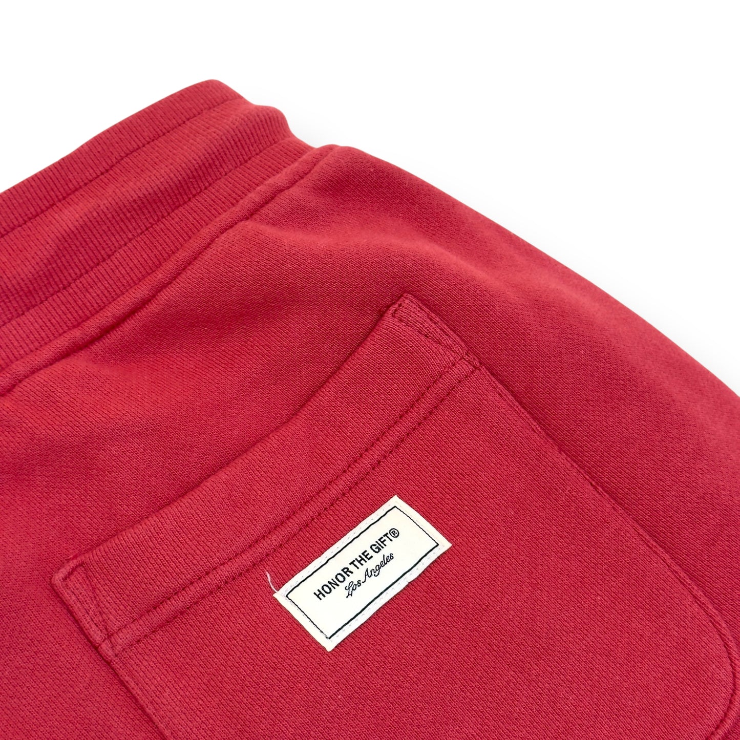 HONOR THE GIFT CLAY STUDIO SWEATPANTS RED L
