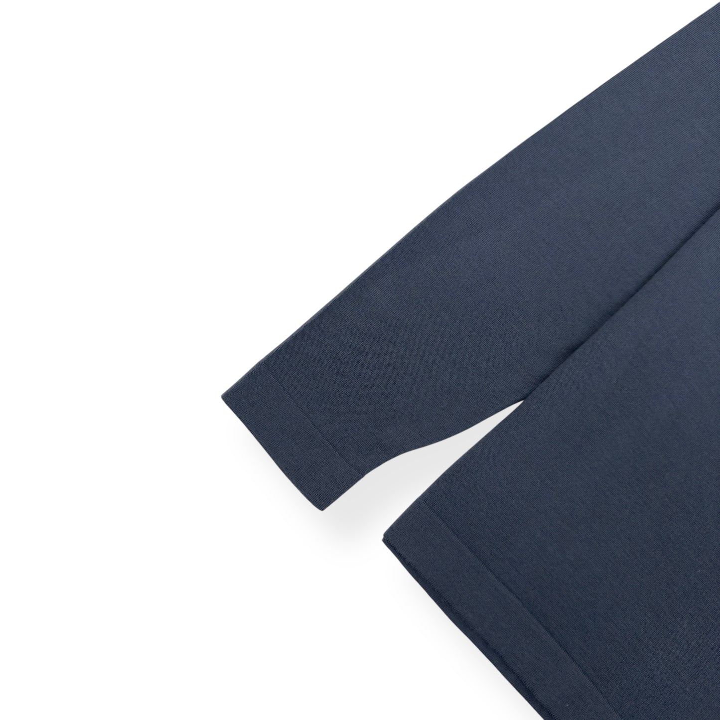 THOM SWEENEY MERINO WOOL SWEATER SLATE BLUE M