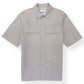JIL SANDER SS25 FLAP POCKET SHIRT CREAM 50 / L