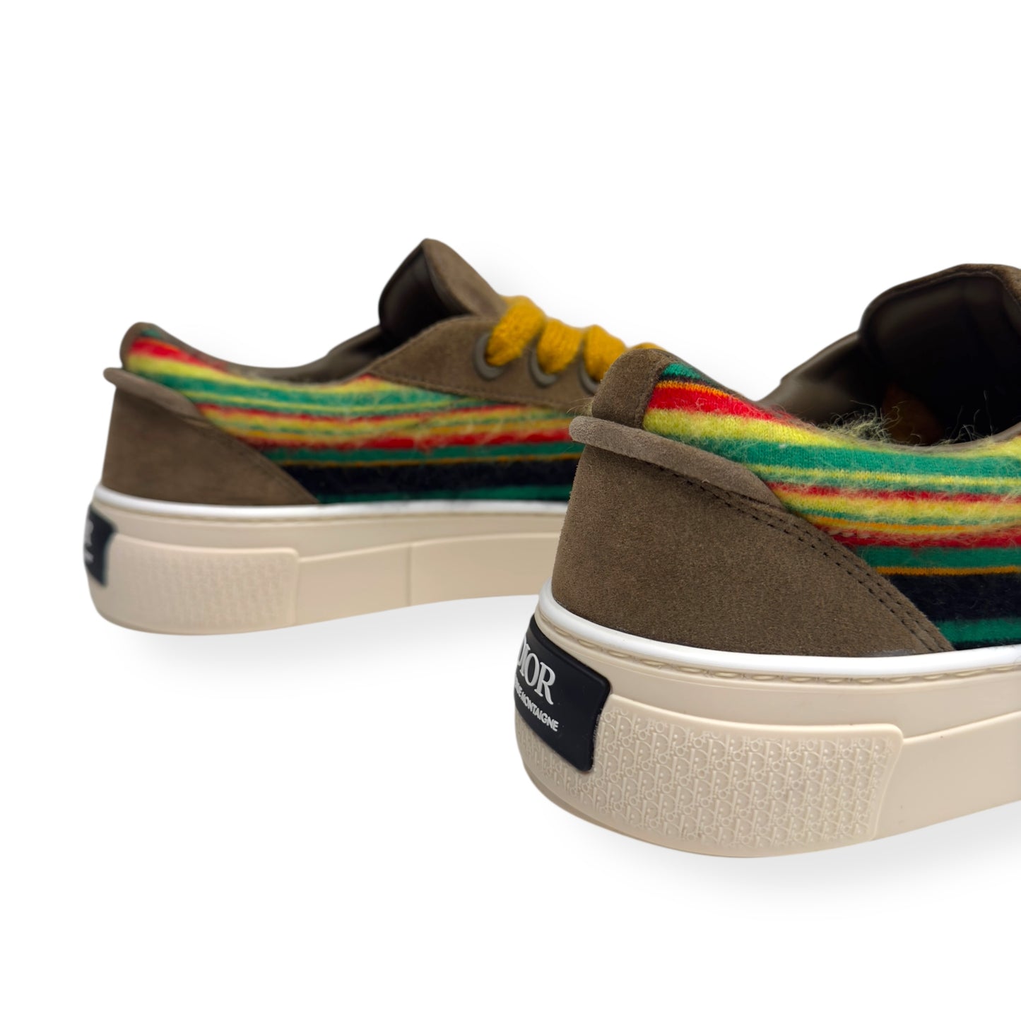 DIOR X DENIM TEARS B33 MOHAIR SNEAKER YELLOW 42 / UK8