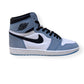 NIKE AIR JORDAN 1 RETRO HIGH SNEAKER UNIVERSITY BLUE UK11