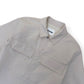 JIL SANDER SS25 FLAP POCKET SHIRT CREAM 50 / L