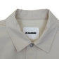 JIL SANDER SS25 FLAP POCKET SHIRT CREAM 50 / L