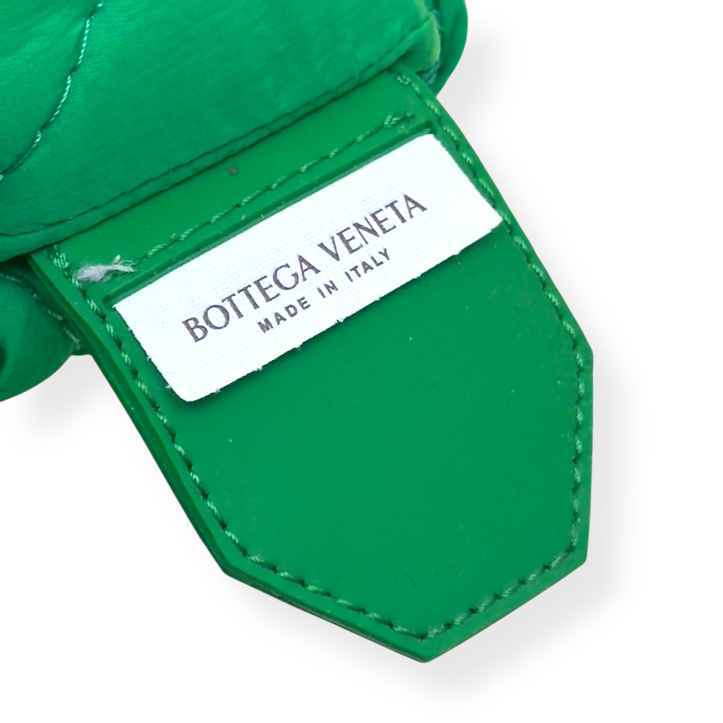 BOTTEGA VENETA PADDED CASSETTE BAG GREEN S
