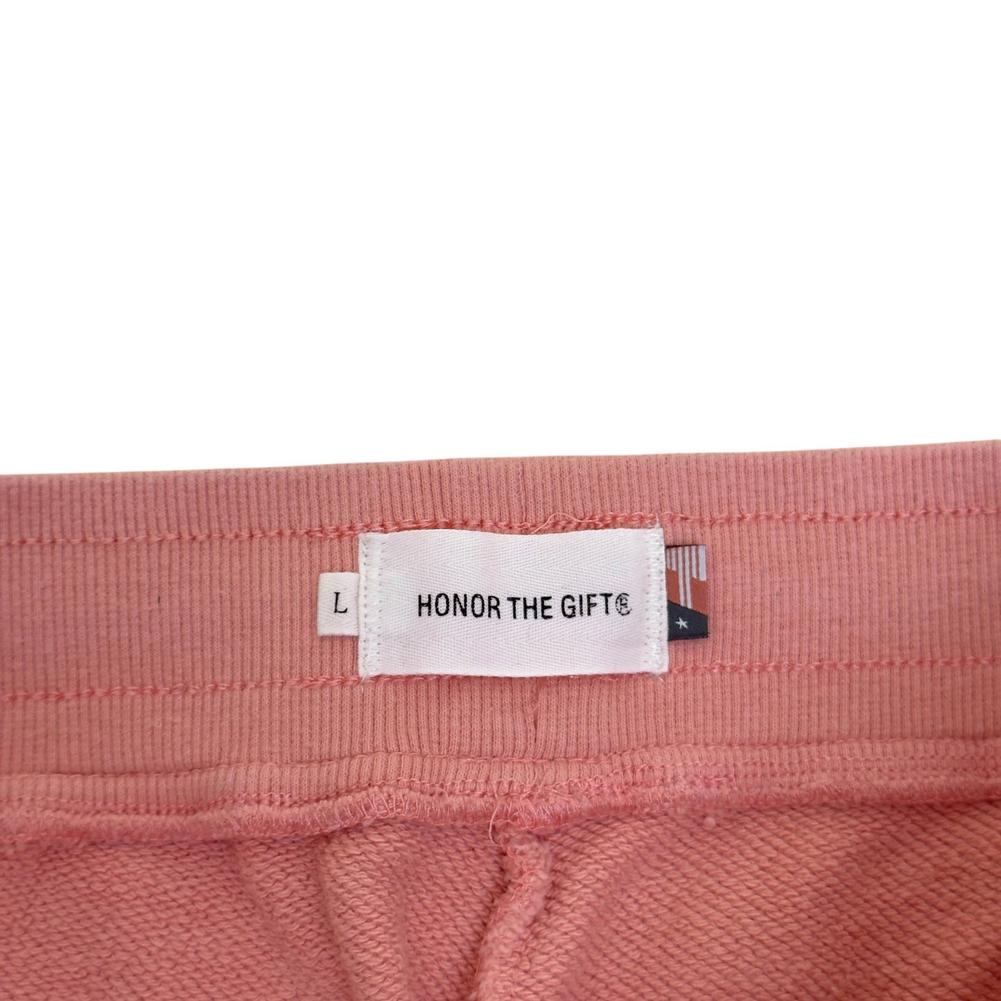 HONOR THE GIFT STUDIO LOGO SWEATPANTS PEACH L