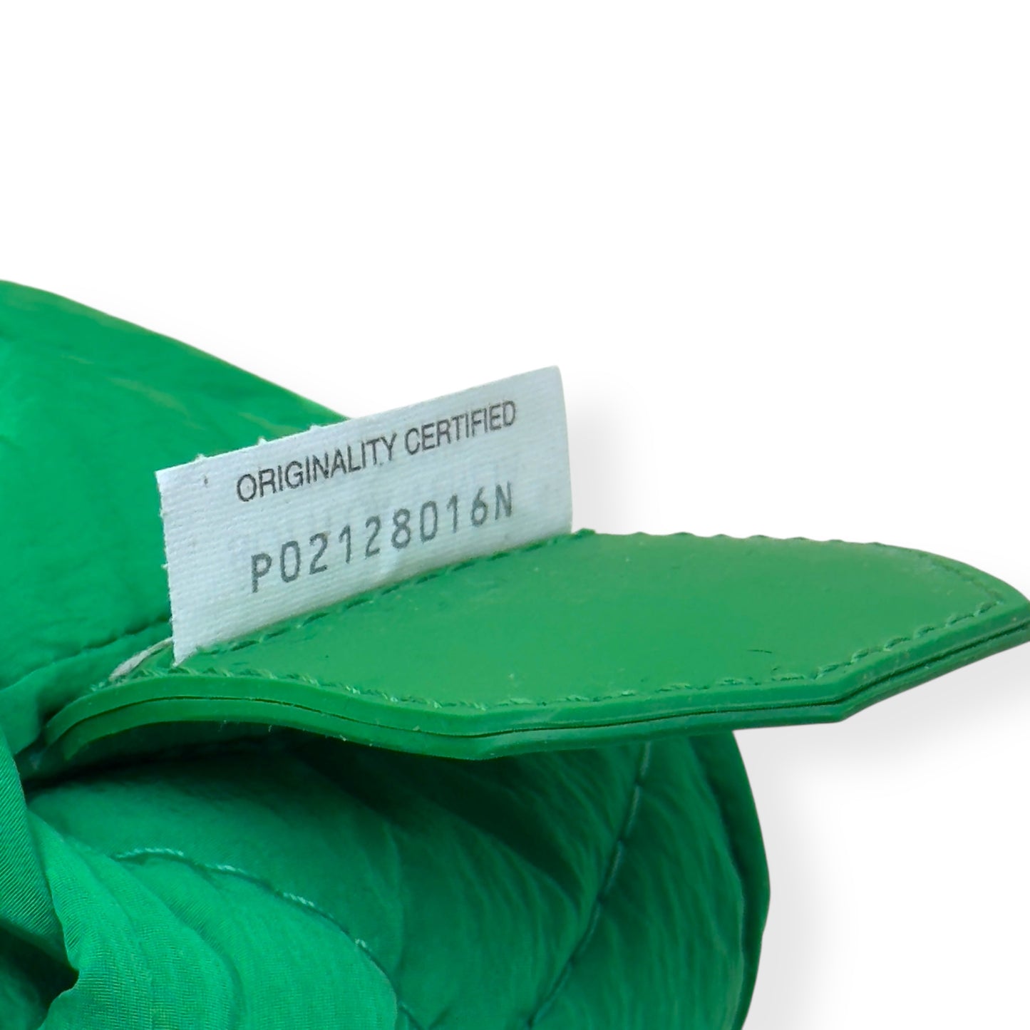 BOTTEGA VENETA PADDED CASSETTE BAG GREEN S