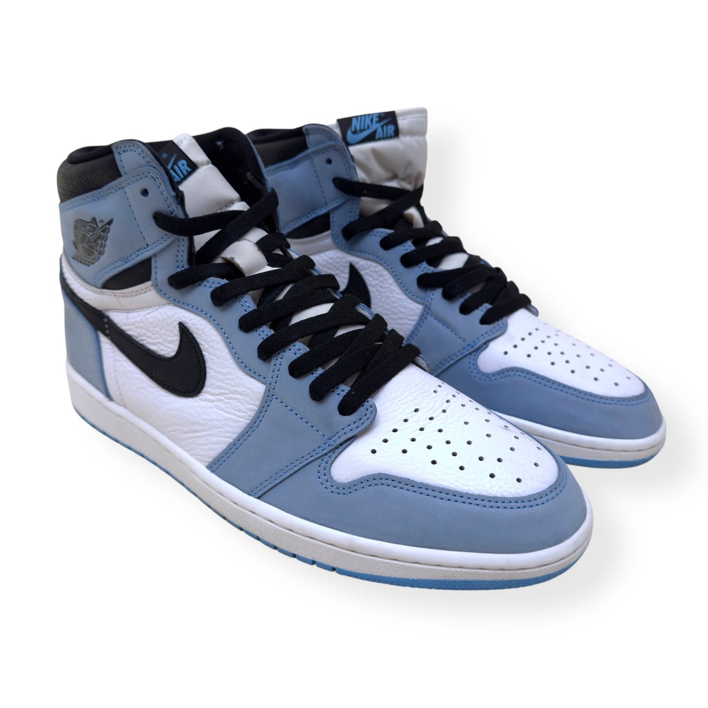 NIKE AIR JORDAN 1 RETRO HIGH SNEAKER UNIVERSITY BLUE UK11