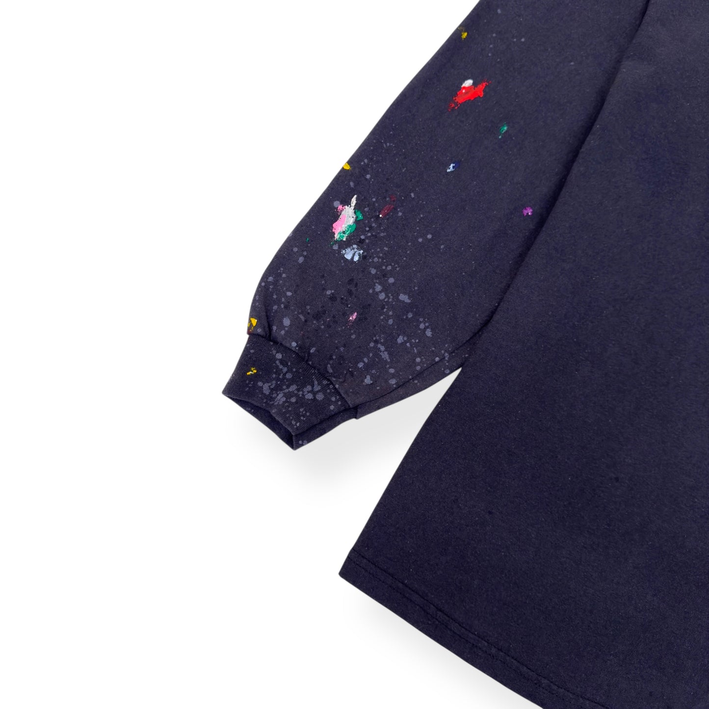 GALLERY DEPT. PAINT SPLATTER LONG SLEEVE T-SHIRT GREY XL