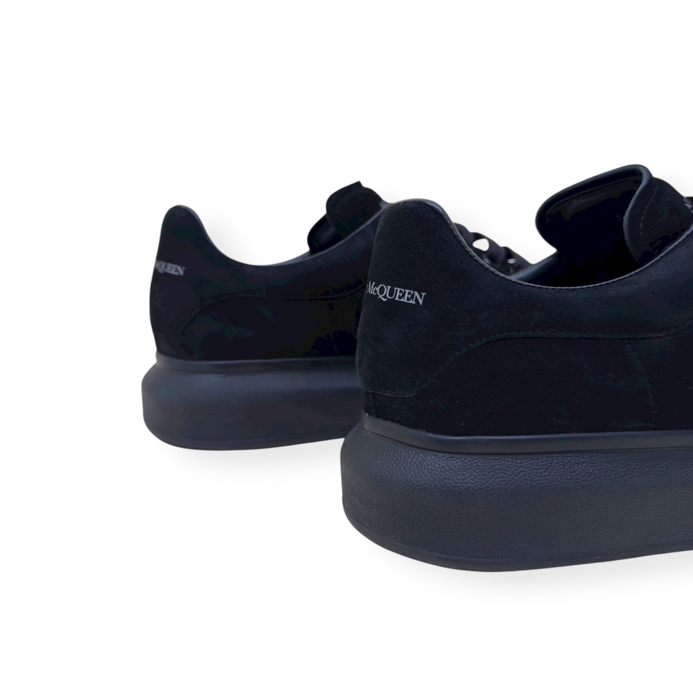 ALEXANDER MCQUEEN OVERSIZED SUEDE SNEAKER BLACK 45 / UK11