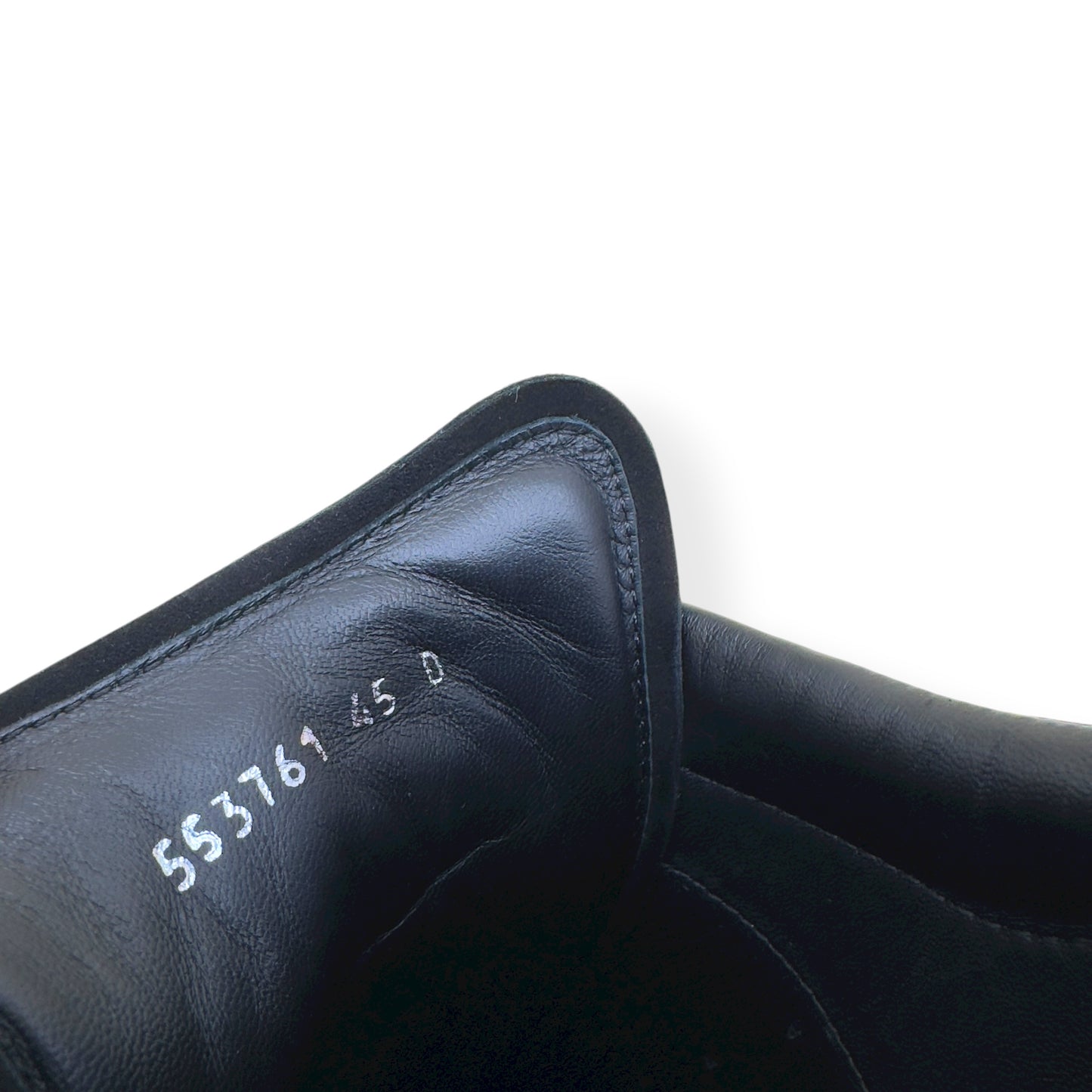 ALEXANDER MCQUEEN OVERSIZED SUEDE SNEAKER BLACK 45 / UK11