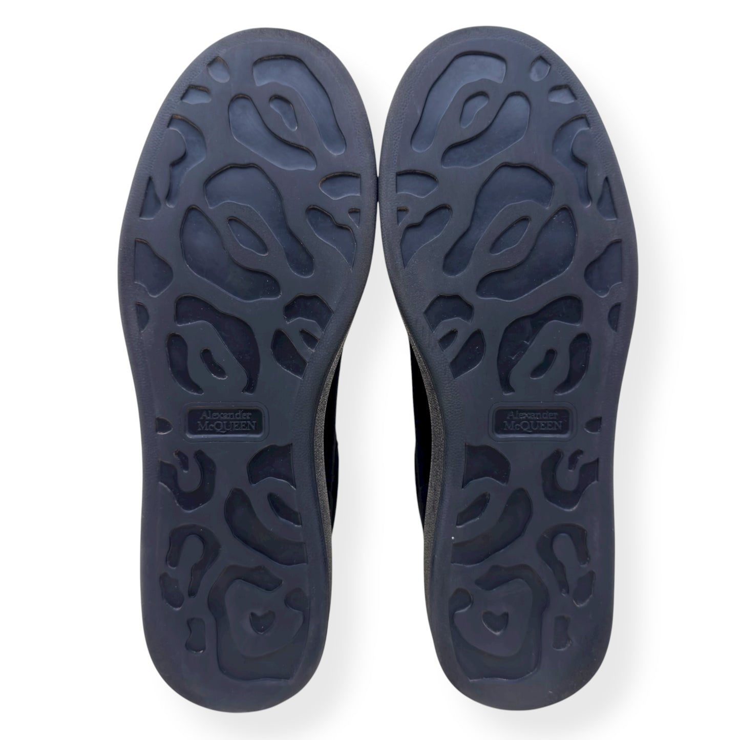 ALEXANDER MCQUEEN OVERSIZED SUEDE SNEAKER BLACK 45 / UK11