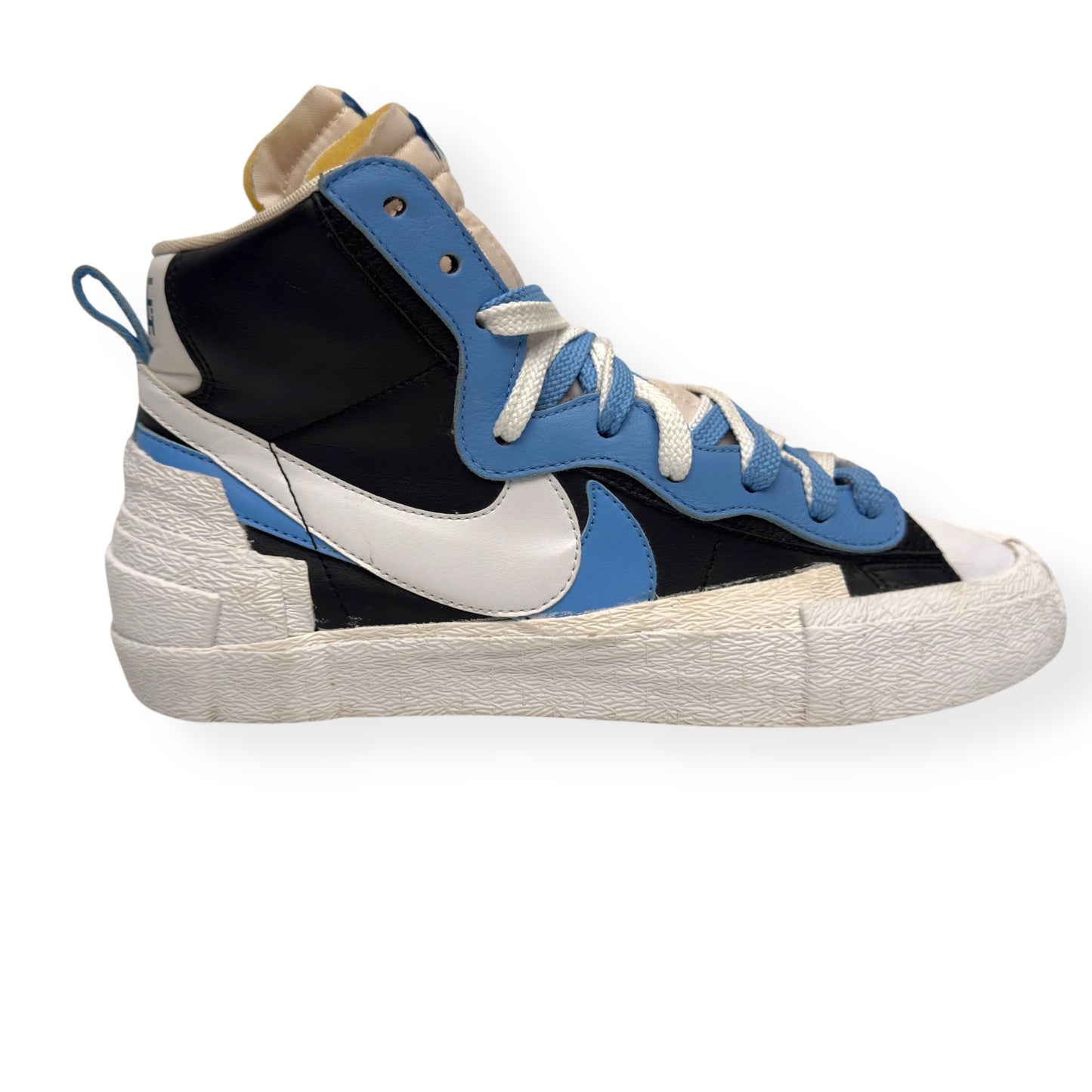 NIKE X SACAI BLAZER MID TOP SNEAKER UNIVERSITY BLUE UK8.5