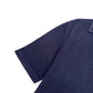 THOM SWEENEY TERRY COTTON POLO SHIRT NAVY M