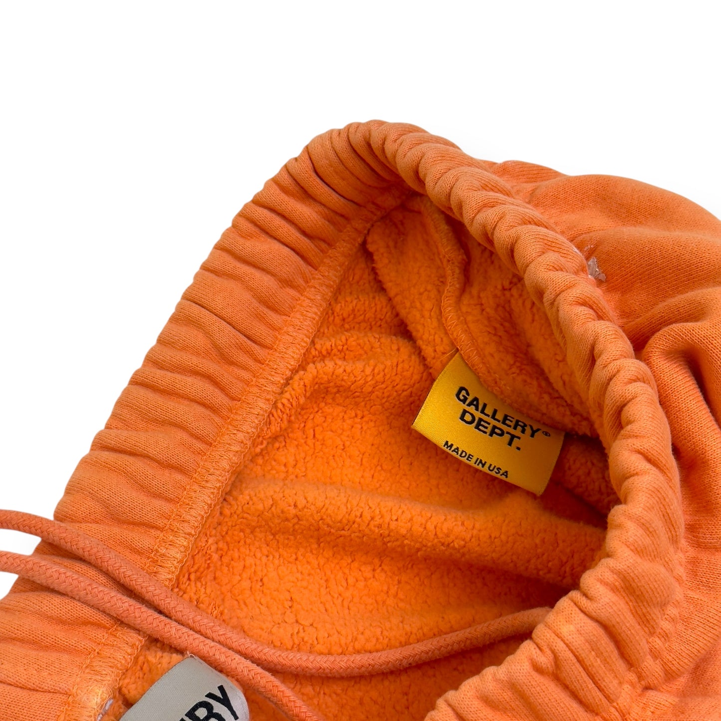GALLERY DEPT. PAINTED FLARE SWEATPANTS ORANGE / GREY / NAVY L
