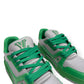 LOUIS VUITTON LV TRAINER GREEN / GREY UK7