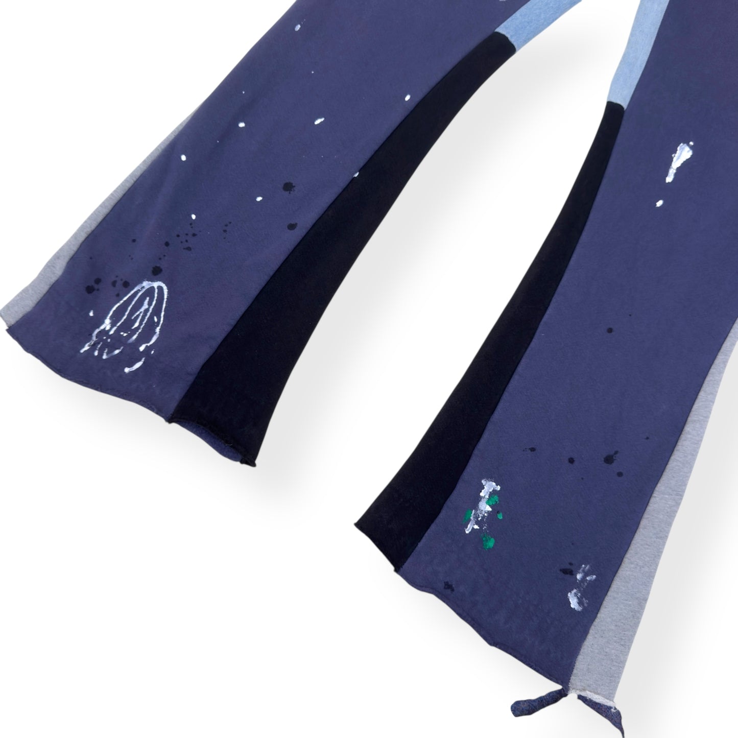 GALLERY DEPT. PAINTED FLARE SWEATPANTS NAVY L