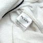 PRADA TERRY COTTON BOWLING SHIRT WHITE L