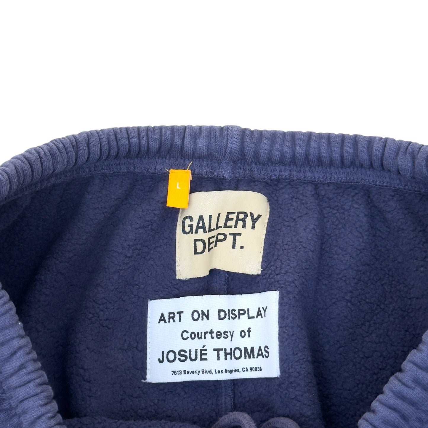 GALLERY DEPT. PAINTED FLARE SWEATPANTS NAVY L