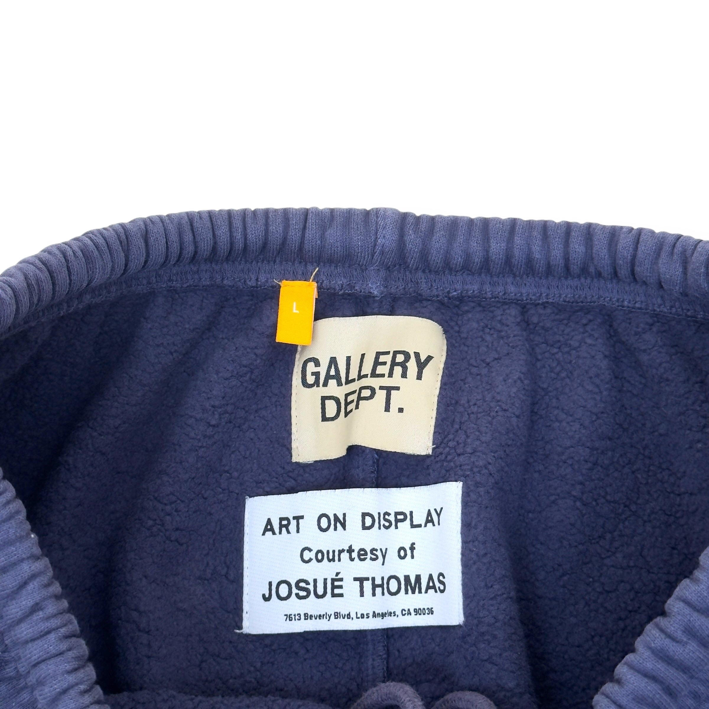 GALLERY DEPT. PAINTED FLARE SWEATPANTS NAVY L