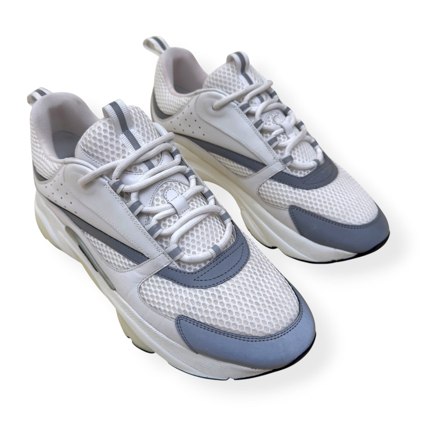 DIOR B22 SNEAKER WHITE / SILVER 45 / UK11