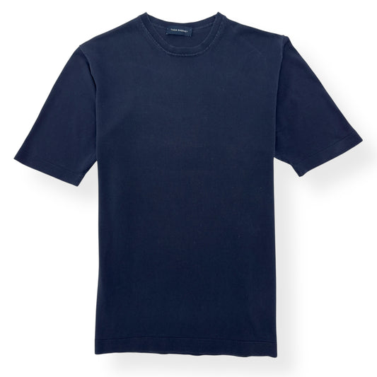THOM SWEENEY COTTON T-SHIRT NAVY 50 / M