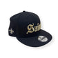 NEW ERA NEW ORLEANS SAINTS 9FIFTY CAP BLACK / GOLD
