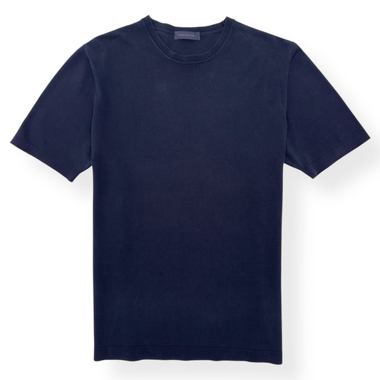 THOM SWEENEY COTTON T-SHIRT NAVY 50 / M