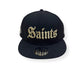 NEW ERA NEW ORLEANS SAINTS 9FIFTY CAP BLACK / GOLD