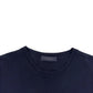 THOM SWEENEY COTTON T-SHIRT NAVY 50 / M