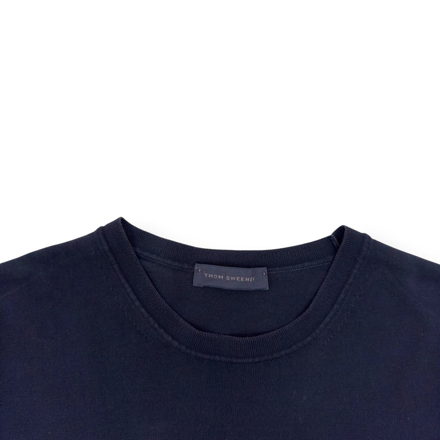 THOM SWEENEY COTTON T-SHIRT NAVY 50 / M