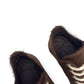 RICK OWENS PONY HAIR LOW TOP SNEAKER BROWN 41.5 / UK7.5