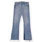 GALLERY DEPT. LA FLARE FADED-WASH FLARED DENIM JEANS BLUE W33”