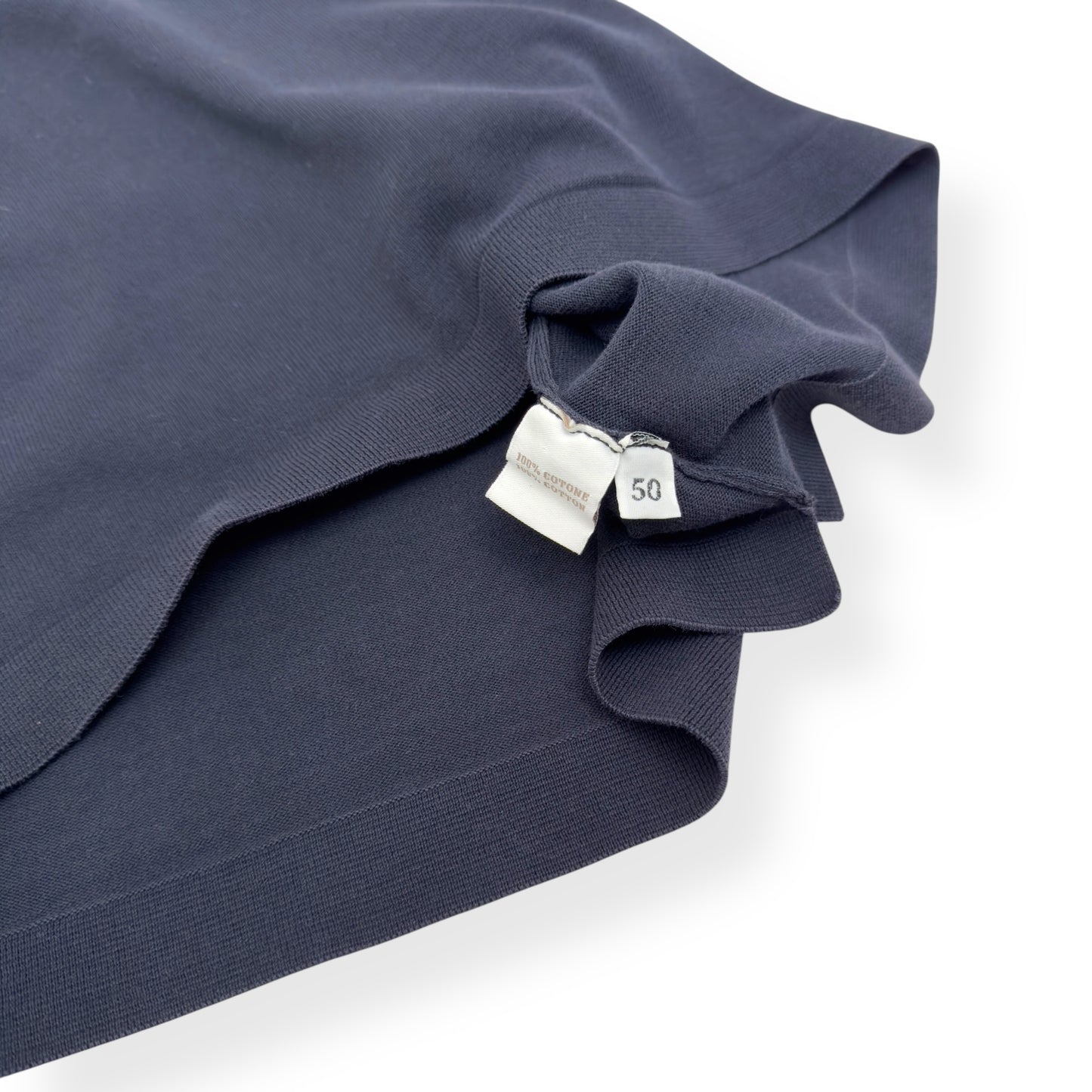 THOM SWEENEY COTTON T-SHIRT NAVY 50 / M
