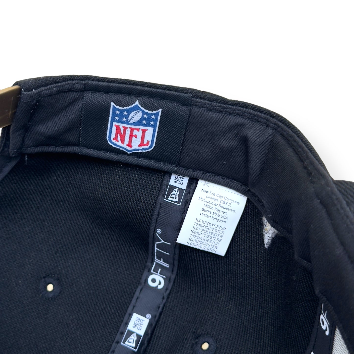NEW ERA NEW ORLEANS SAINTS 9FIFTY CAP BLACK / GOLD