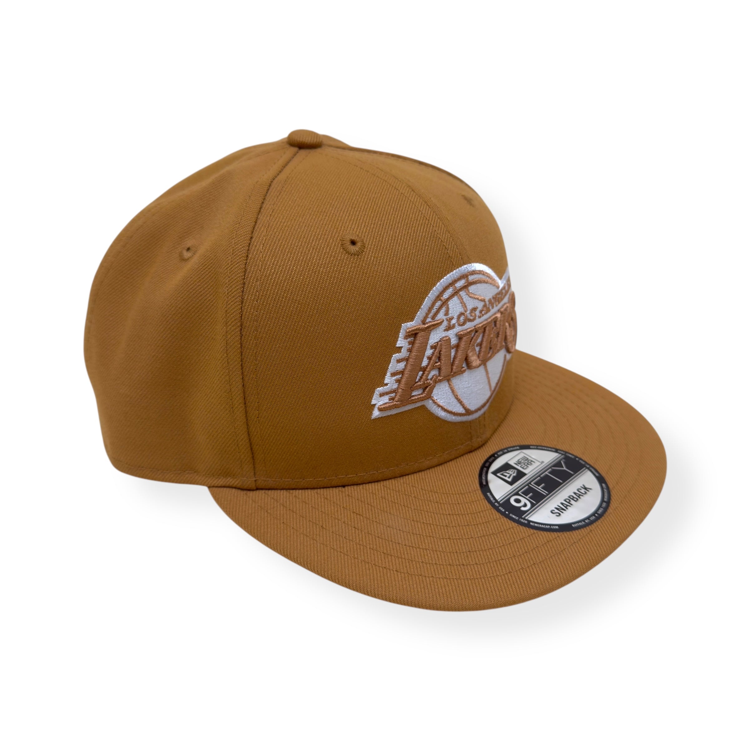 NEW ERA LOS ANGELES LAKERS 9FIFTY CAP TAN