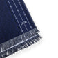 DIOR CD HEART PATTERN WOOL SCARF NAVY